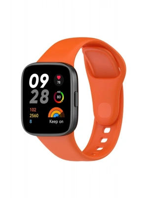 Newface Xiaomi Redmi Watch 3 Klasik Kordon - Turuncu