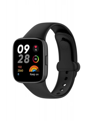 Newface Xiaomi Redmi Watch 3 Origin Silikon Kordon - Siyah