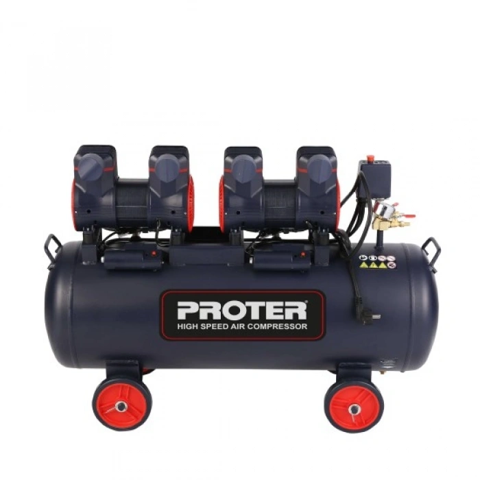 Proter PR 104 HZ 100 LT 4 HP Hızlı & Yağsız Hava Kompresörü