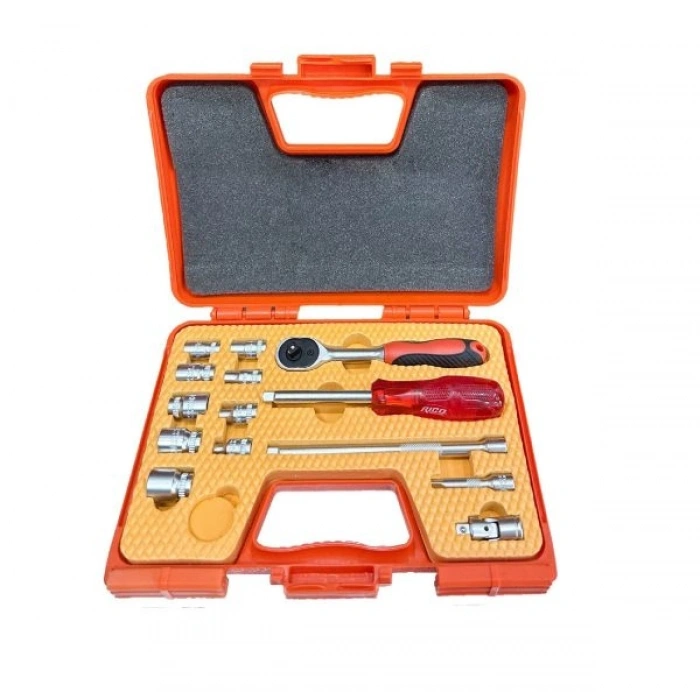 Rico 16 Parça 1/4 Lokma Seti (4-13 mm)