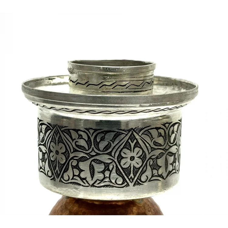 Ehlikeyf İşlemeli Gümüş Model 2 Kutulu