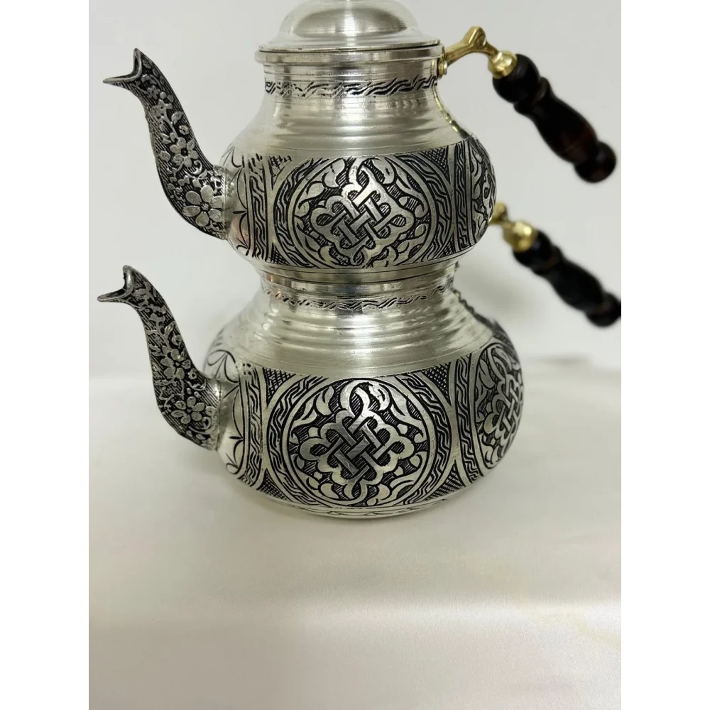Çaydanlık İşlemeli Model 1 Kalaylı