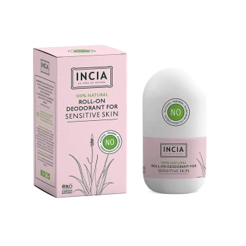 Incia Hassas Ciltler İçin Doğal Roll-On Deodorant 50 ML