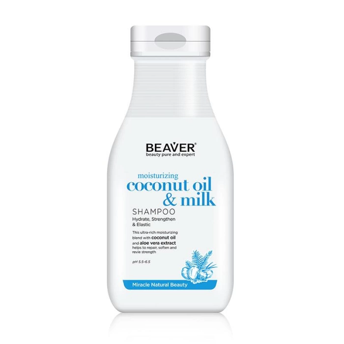Beaver Coconut Oil Milk Moisturizing Şampuan 350 ml