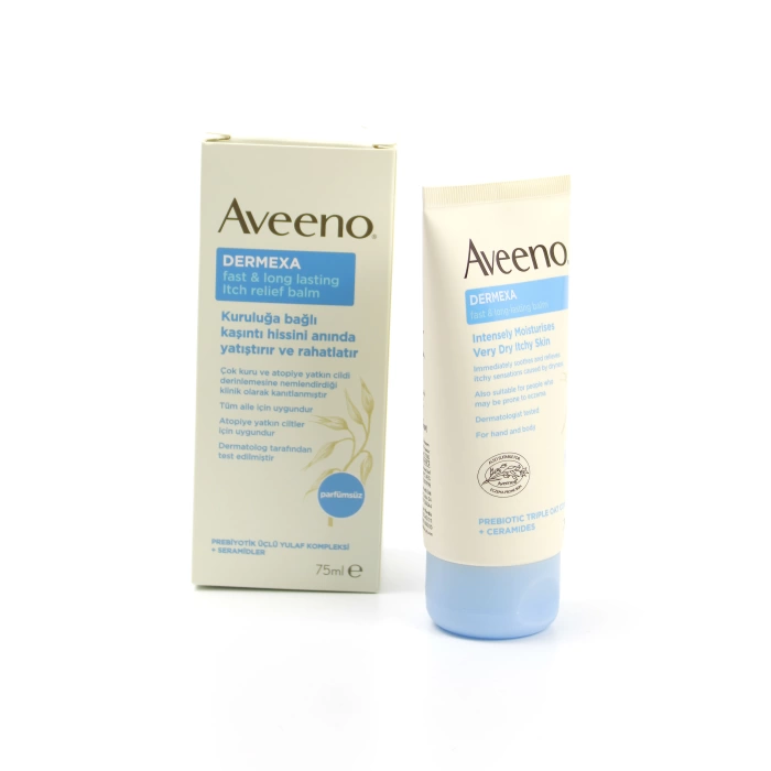 Aveeno Dermexa Fast & Long Lasting Itch Relief Balm 75ml 