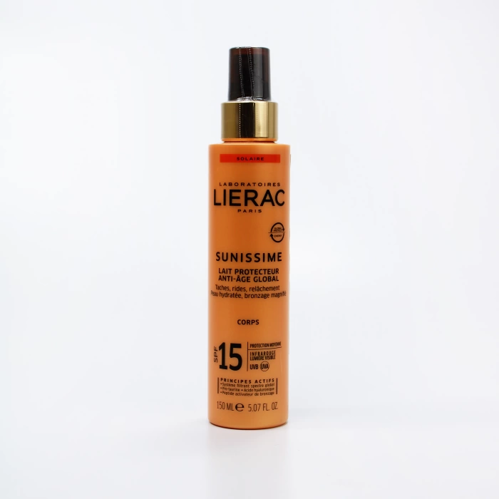 Lierac Sunissime Energizing Protective Milk Spf15 150ml