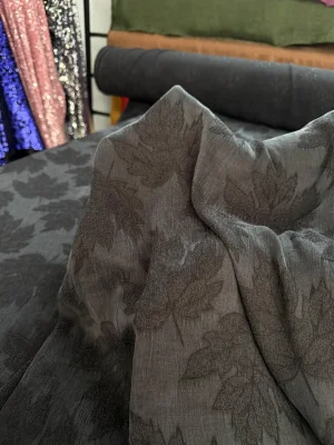 Çınar Desenli İpek Kupra