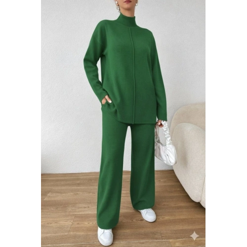 Kadın Uzun Kollu Triko Ikili Takım