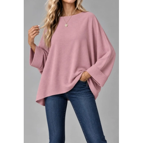 Oversize Yarasa Kol Bluz