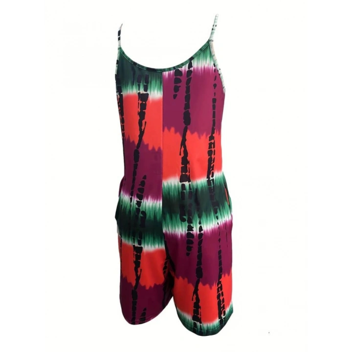 Kadın Ip Askılı Yuvarlak Yaka Cepli Kısa şort Süprem Takım