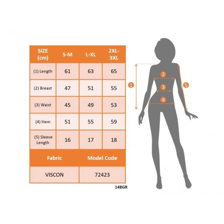 Kadın Kısa Kollu V Yakalı Dantelli Viskon Bluz