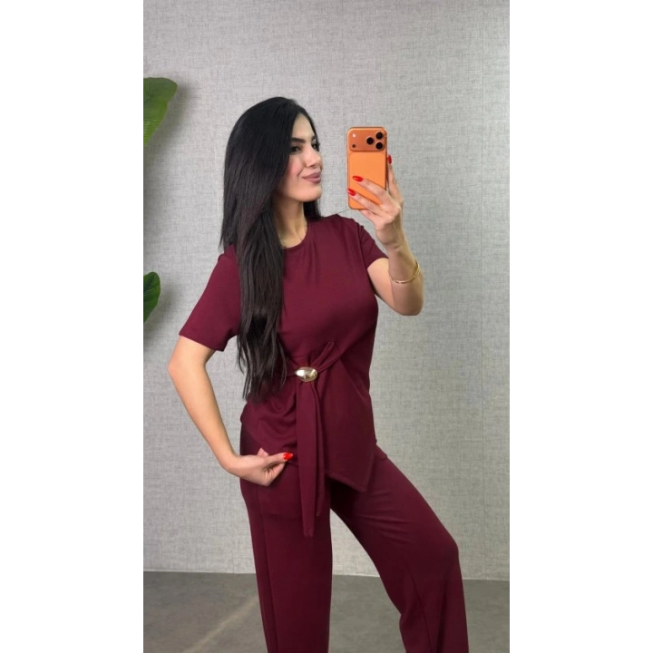 Kadın Toka Detaylı Ikili Takım