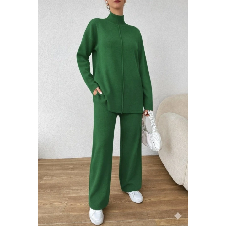 Kadın Uzun Kollu Triko Ikili Takım