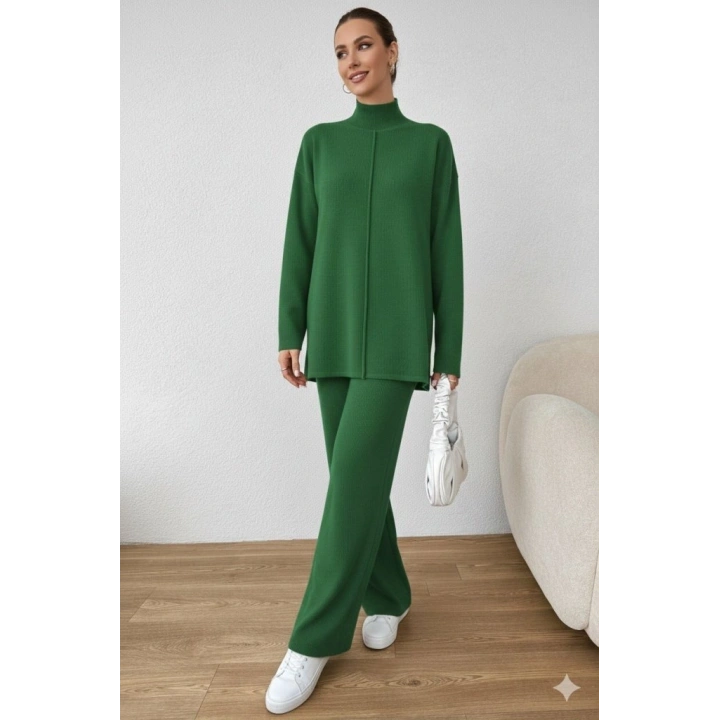 Kadın Uzun Kollu Triko Ikili Takım