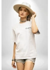 30 Ağustos Unisex Baskılı T-shirt - Beyaz