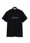 Anneler Günü Mom Çiçek Temalı Baskılı Oversize Bisiklet Yaka T-shirt - Siyah