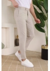 Erkek Slim Fit Dilli Kumaş Pantolon