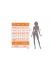 Kadın Kısa Kollu V Yakalı önden Düğmeli Baskılı Süprem Bluz