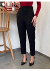 Kadın üste Oturan Paçası Bilek üzerinde Biten Atlas Kumaş Pantolon 36 (S) - 48 (4XL)