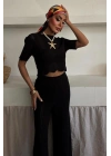 Triko Bluz Pantolon İkili Takım 10084-025