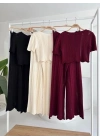 Triko Bluz Pantolon İkili Takım 10084-025