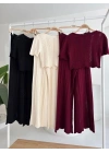Triko Bluz Pantolon İkili Takım 10084-025