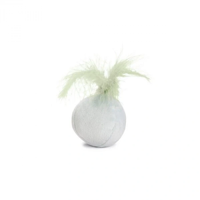 Beeztees Tüylü Peluş Yavru Kedi Oyuncağı Beyaz 5 Cm