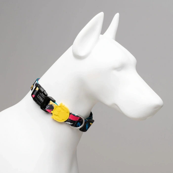 Lindo Dogs Enjoy Köpek Boyun Tasması Renkli Large