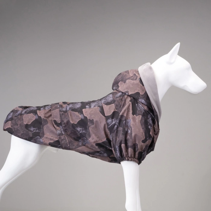 Lindo Dogs Ghost Kapüşonlu Su Geçirmez Köpek Yağmurluğu Beden 0