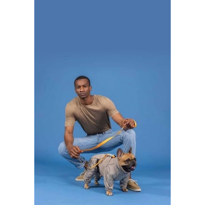 Lindo Dogs Quattro Sirius Köpek Yağmurluğu Bej Beden 6