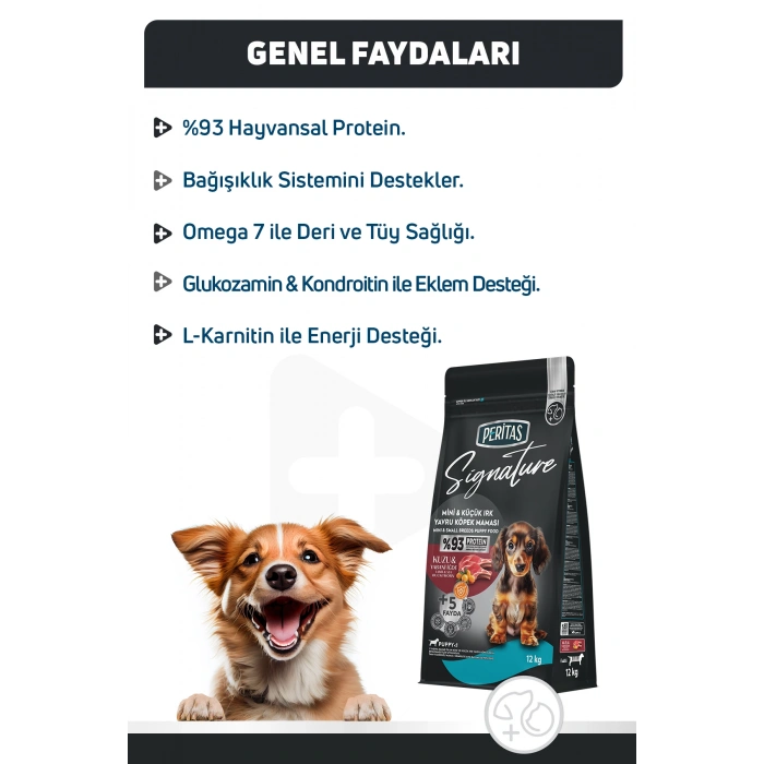 Signature Kuzulu Küçük Irk Yavru Köpek Maması 12 Kg