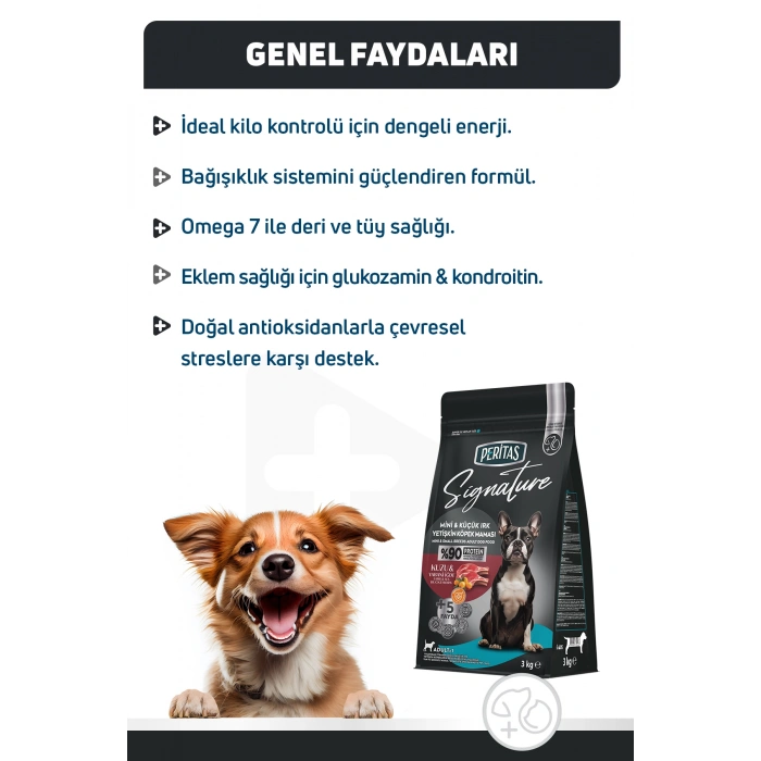 Signature Kuzulu Küçük Irk Yetişkin Köpek Maması 3 Kg
