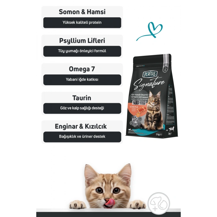 Signature Somonlu Yetişkin Kedi Maması 2 Kg