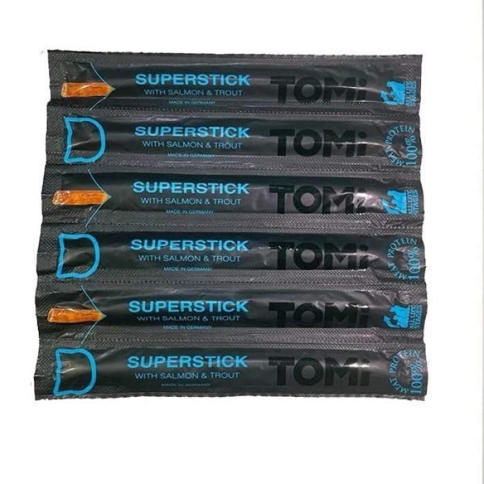 Tomi Somon ve Alabalıklı Stick Kedi Ödül Maması 6x5 Gr