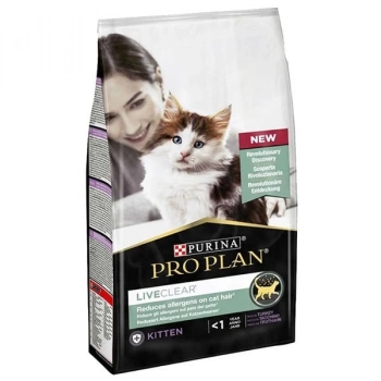 Pro Plan Liveclear Hindili Yavru Kedi Maması 1.4 Kg