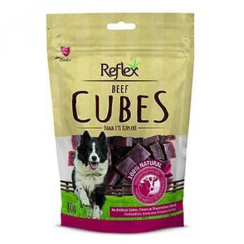Reflex Beef Cube Biftek Küp Doğal Köpek Ödül Maması 80 Gr