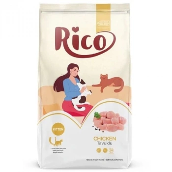 Rico Tavuklu Yavru Kedi Maması 15 Kg