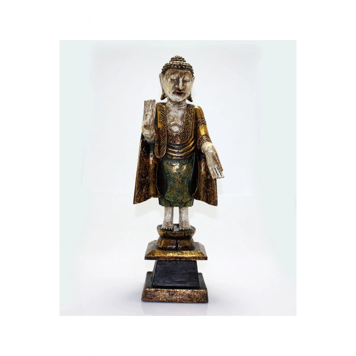 Ahşap Buda Figürü No:3