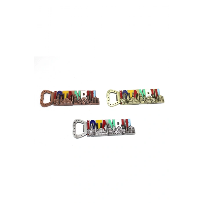 İstanbul Temalı Metal Magnet Ve Açacak Alk3328
