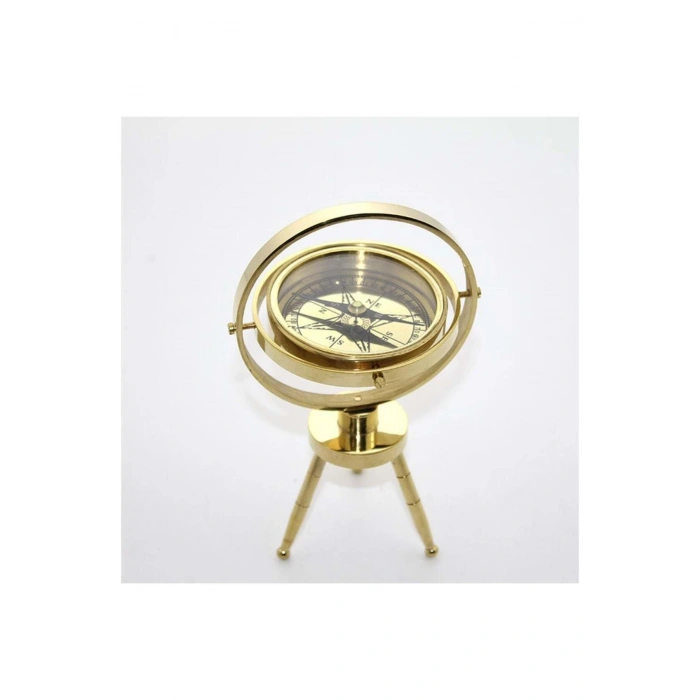 Masa Üstü Pirinç Pusula