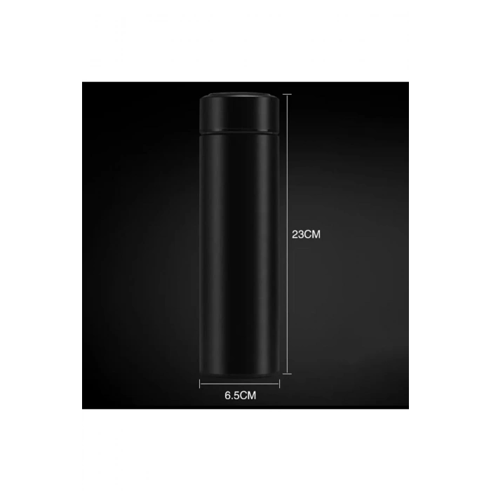 Termometreli Led Dijital Göstergeli Çelik Termos Matara Suluk