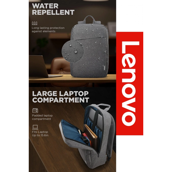 Sırt Çantası B210 Laptop Çantası Notebook Sırt Çantası Mekanizmalı Cüzdan Para Bölmeli Kartlık