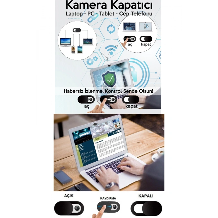 Mouse Kablosuz GY51L52638, Laptop Sırt Çantası, Kamera Kapatıcı, Laptop Standı, Mousepad,