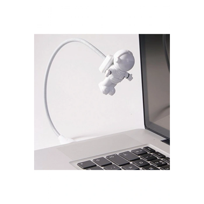 Redmi 10000mah Powerbank Siyah Astronot USB Lamba Klavye Işığı