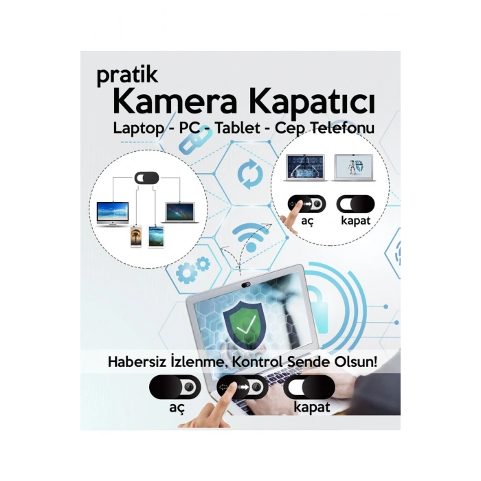 Kablosuz Mouse GY50R91293, Laptop Sırt Çantası, Kamera Kapatıcı, Laptop Standı, Mousepad,