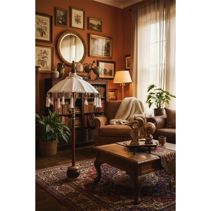 Şemsiye Dekoratif Şemsiye Bali Şemsiye El Yapımı, Dekoratif London Saat Kulesi