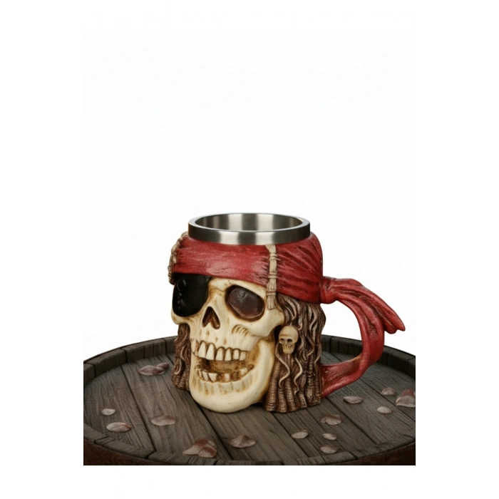 Kupa Bardak Kuru Kafalı Paslanmaz Çelik, Dijital Göstergeli Termos Termometreli Çelik