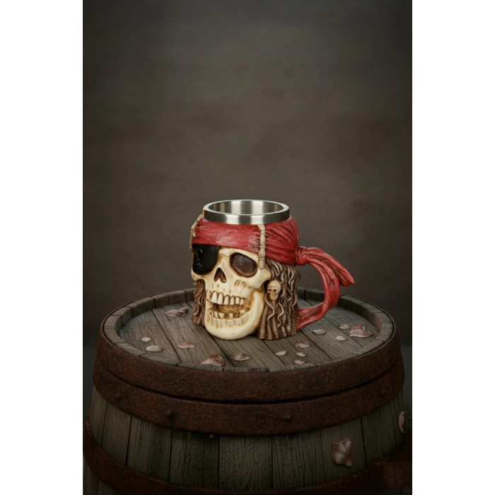 Kupa Bardak Kuru Kafalı Paslanmaz Çelik, Dijital Göstergeli Termos Termometreli Çelik