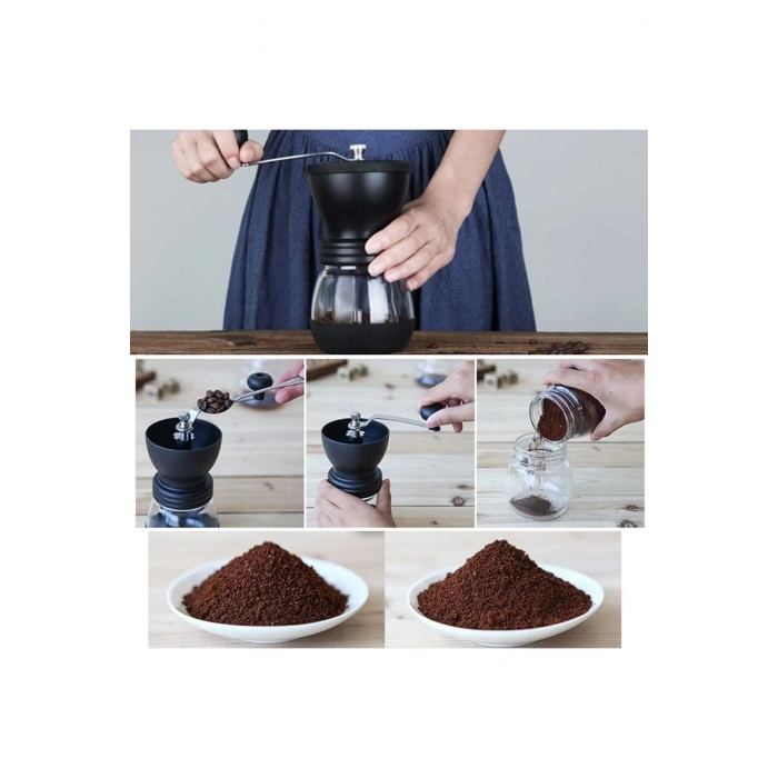 Seramik Cam Kahve Öğütücü Kahve Değirmeni, Dijital Smart Çelik Termos 3D Korsan Çelik Kupa Bardak