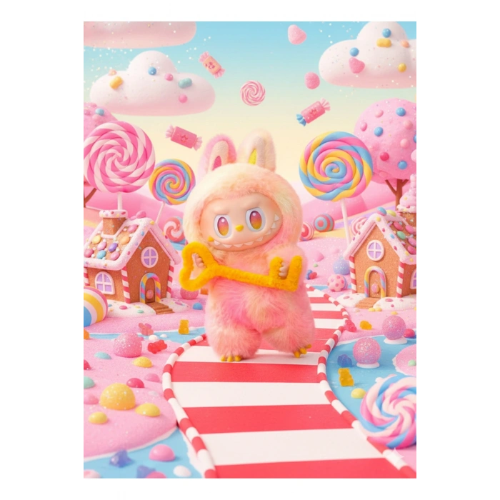 Karışık Renk Anahtarlık, Peluş Bebek, Oyuncak Model, Çanta Süsü, Sürpriz Hediye